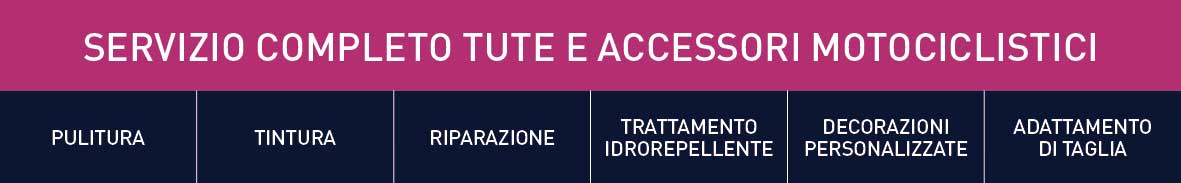 riparazione tute moto